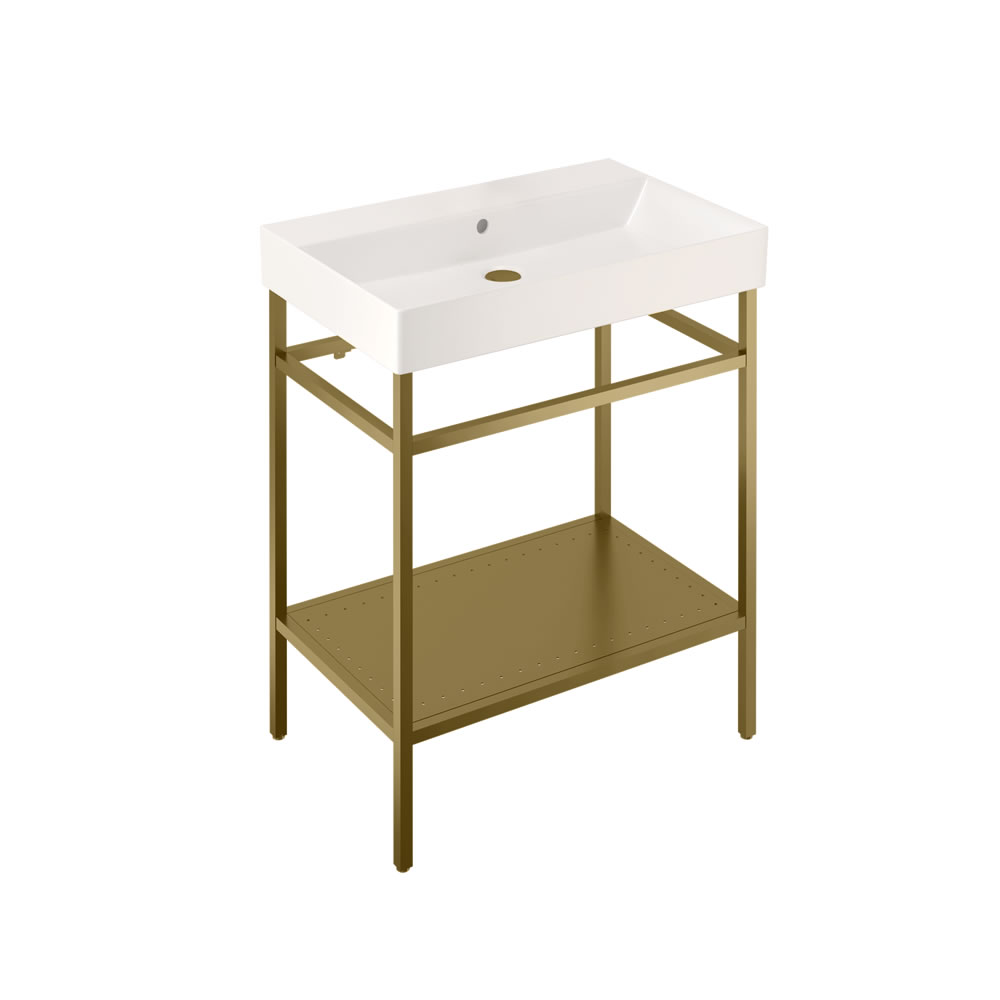 Frame stand for 700 basin - brushed brass - NTH